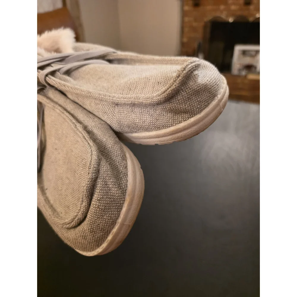 Tommy Bahama Faux Fur Lining Slip On Sneaker Womens Size 10 Memory Foam